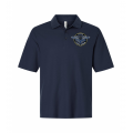 OMS Falcon embroidered 60/40 Cotton Polo