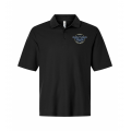 OMS Raven embroidered 60/40 Cotton Polo