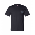 OMS Osprey Navy USA Made Preshrunk Cotton Pocket Tee