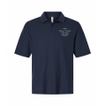 OMS Raven embroidered 60/40 Cotton Polo