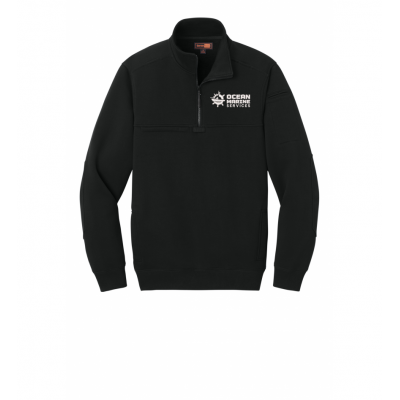 Ocean Marine Services CornerStone 1/2 ZIP Tough Fleece Job Shirt