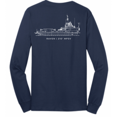 OMS Raven LS Gildan Tee