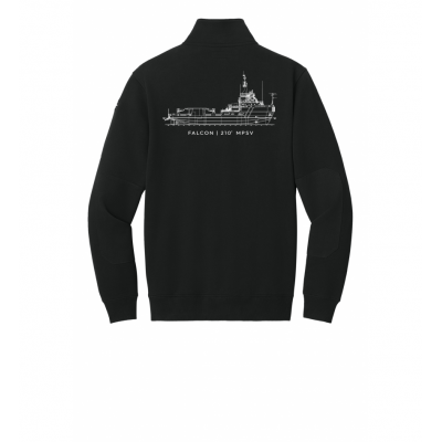 OMS Falcon CornerStone 1/2 ZIP Tough Fleece Job Shirt