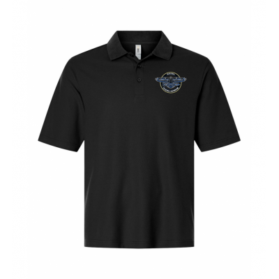 OMS Raven embroidered 60/40 Cotton Polo