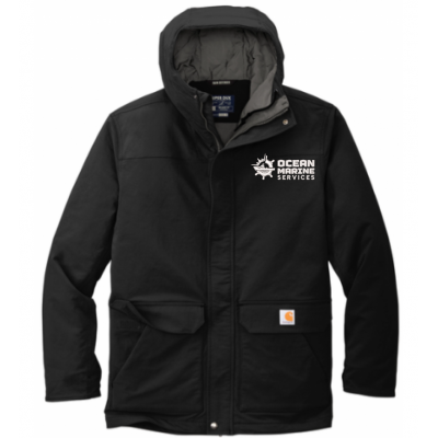 Ocean Marine Services Carhartt Super Duxe Insulated Hooded Coat