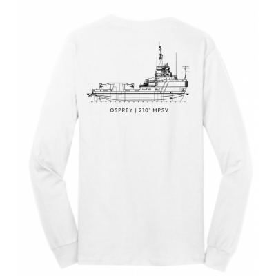 OMS Osprey LS Port&Co Tee