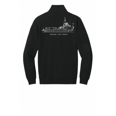 OMS Raven CornerStone 1/2 ZIP Tough Fleece Job Shirt