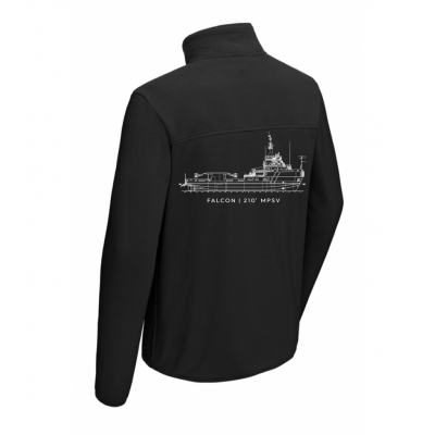 OMS Falcon embroidered The North Face Glacier 1/4 Zip