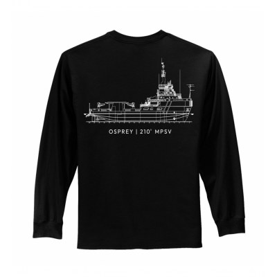 OMS Osprey LS Port&Co Tee