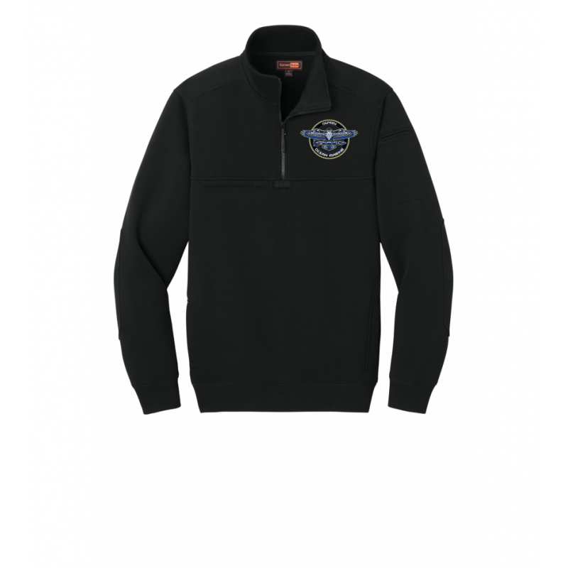 OMS Osprey CornerStone 1/2 ZIP Tough Fleece Job Shirt