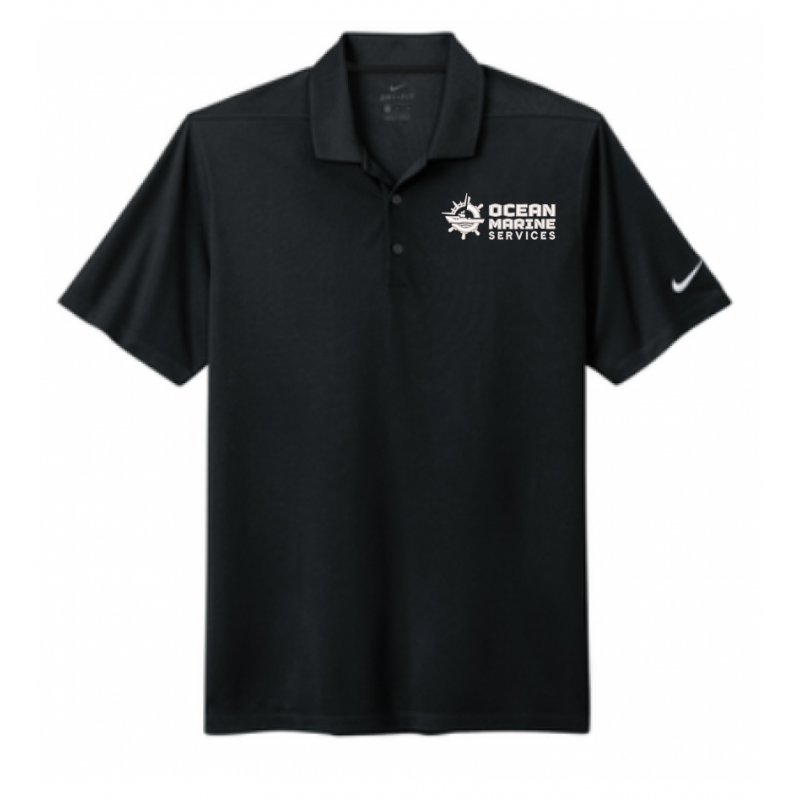 Ocean Marine Services Nike Dri-Fit Micro Pique Polo