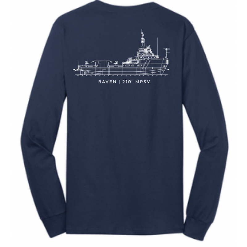 OMS Raven LS Gildan Tee