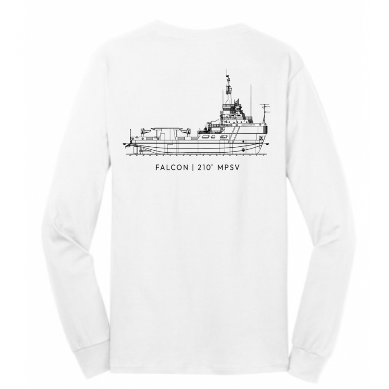 OMS Falcon LS Port&Co Tee