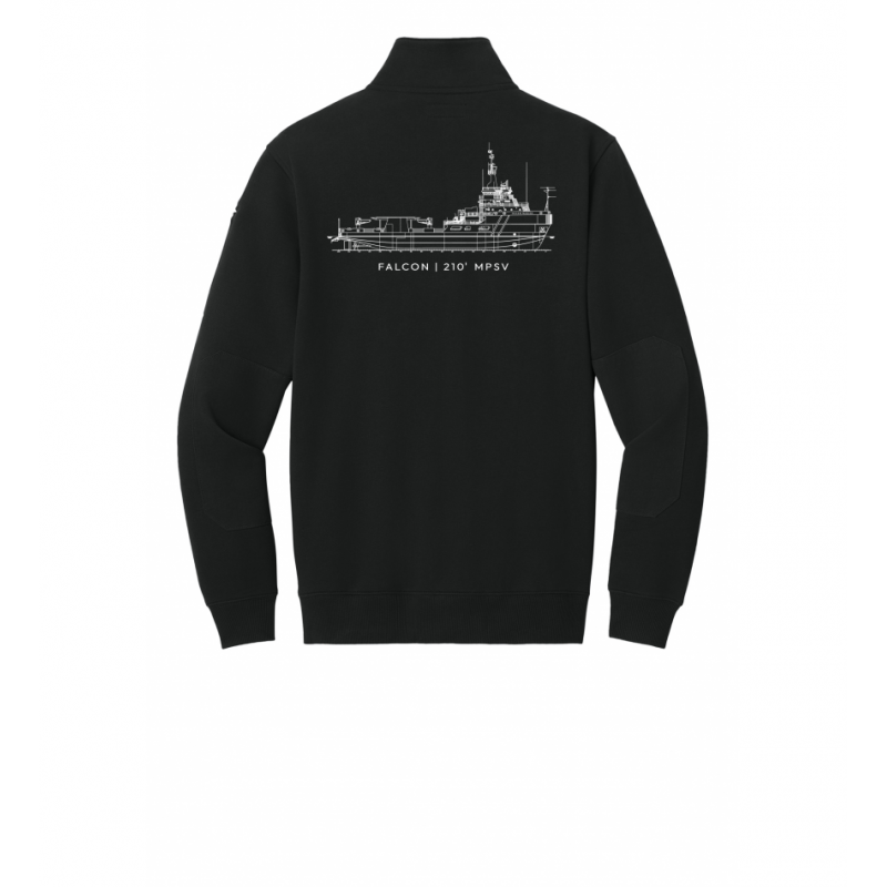 OMS Falcon CornerStone 1/2 ZIP Tough Fleece Job Shirt