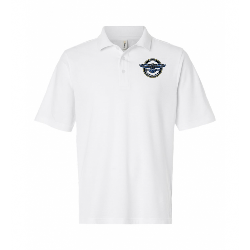 OMS Raven embroidered 60/40 Cotton Polo