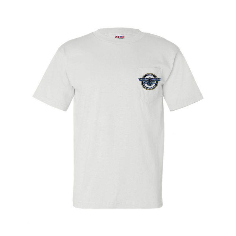 OMS Raven USA Made Preshrunk Cotton Pocket Tee