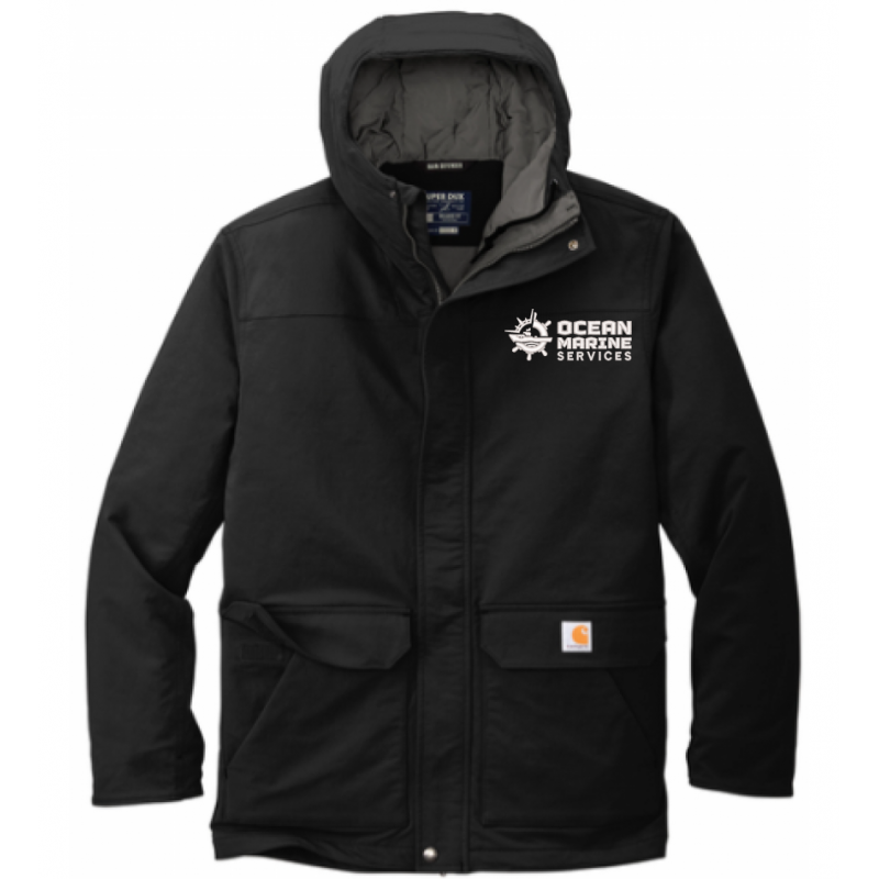 Ocean Marine Services Carhartt Super Duxe Insulated Hooded Coat