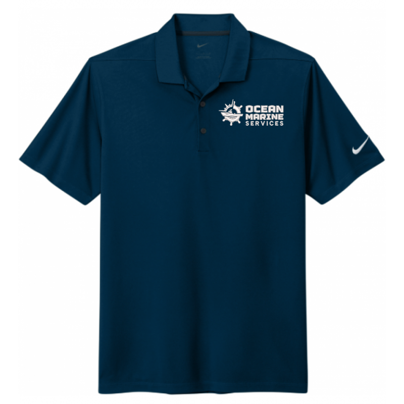Ocean Marine Services Nike Dri-Fit Micro Pique Polo
