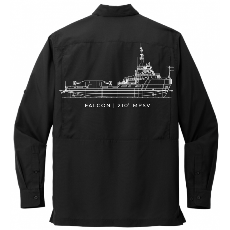 OMS Falcon LS Port Authority UV Daybreak Shirt