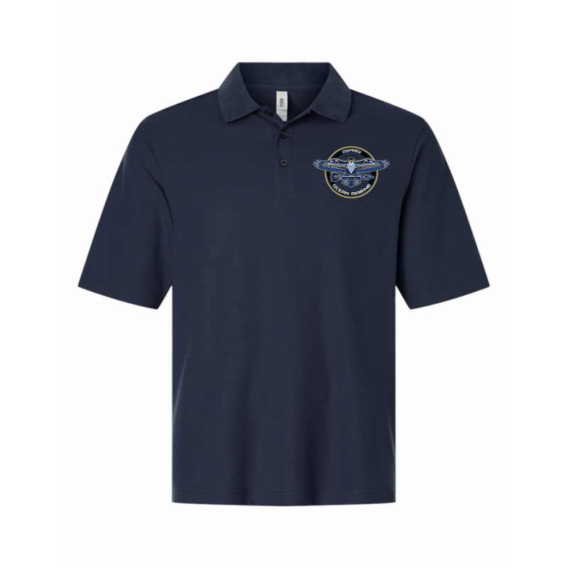OMS Osprey embroidered 60/40 Cotton Polo