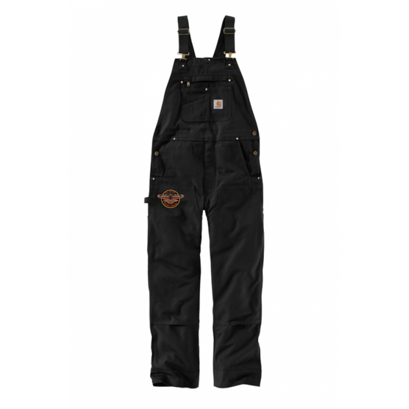 M/V Raven Carhartt Duck Unlined Bib Overalls